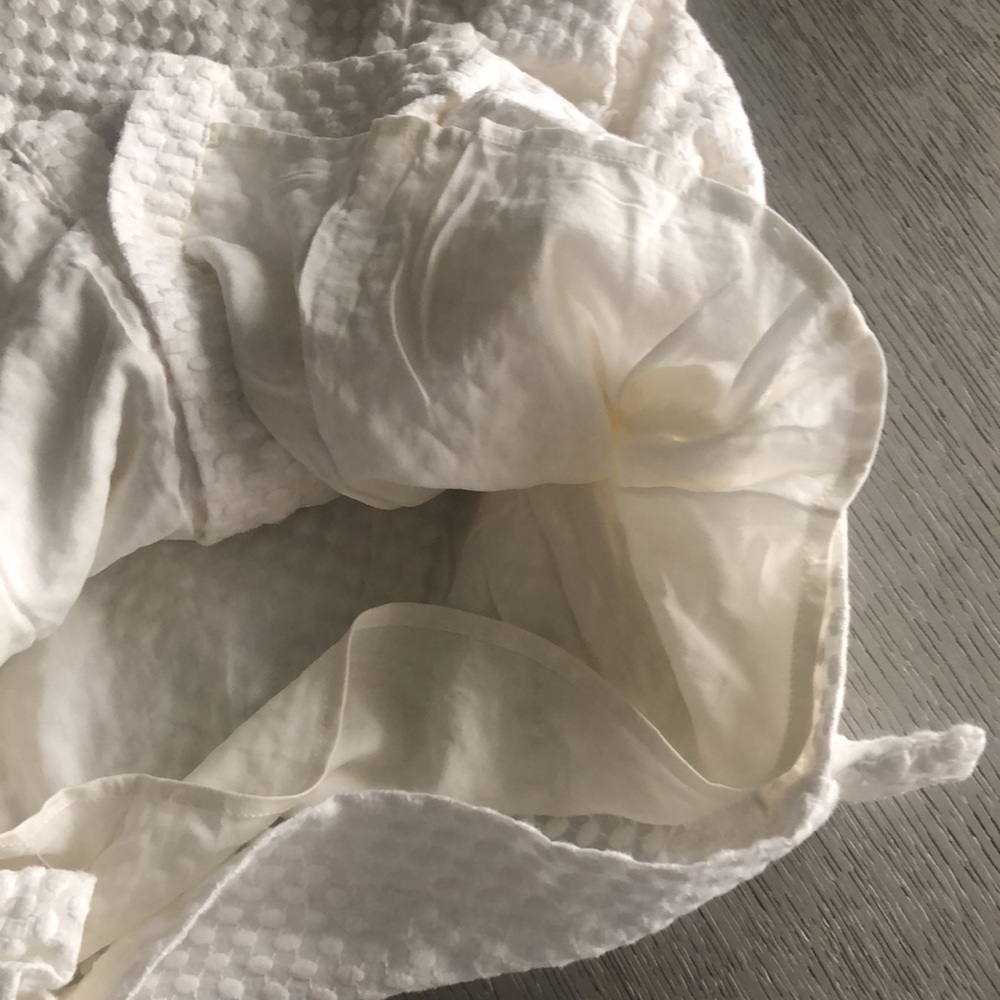 NBD White Textured Mini Dress Size M - Picture 7 of 14